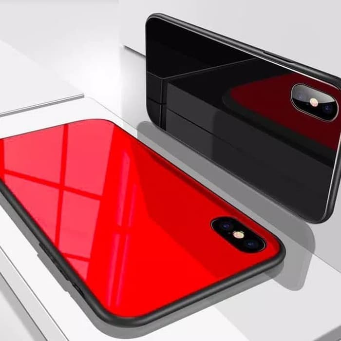 Iphone XS Max - Glass Case Tempered Glass Ultra Slim