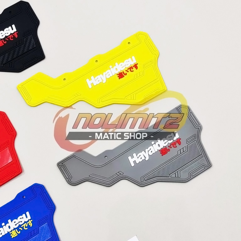 Mud Flap Hayaidesu Karet Penahan Lumpur Honda Vario 160