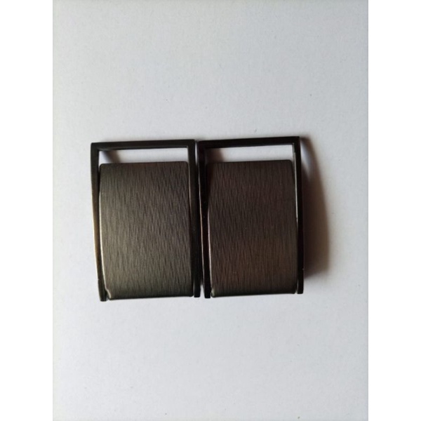 gesper / kepala ikat pinggang katun / kanvas kepala ikat pinggang lebar 4 cm gesper