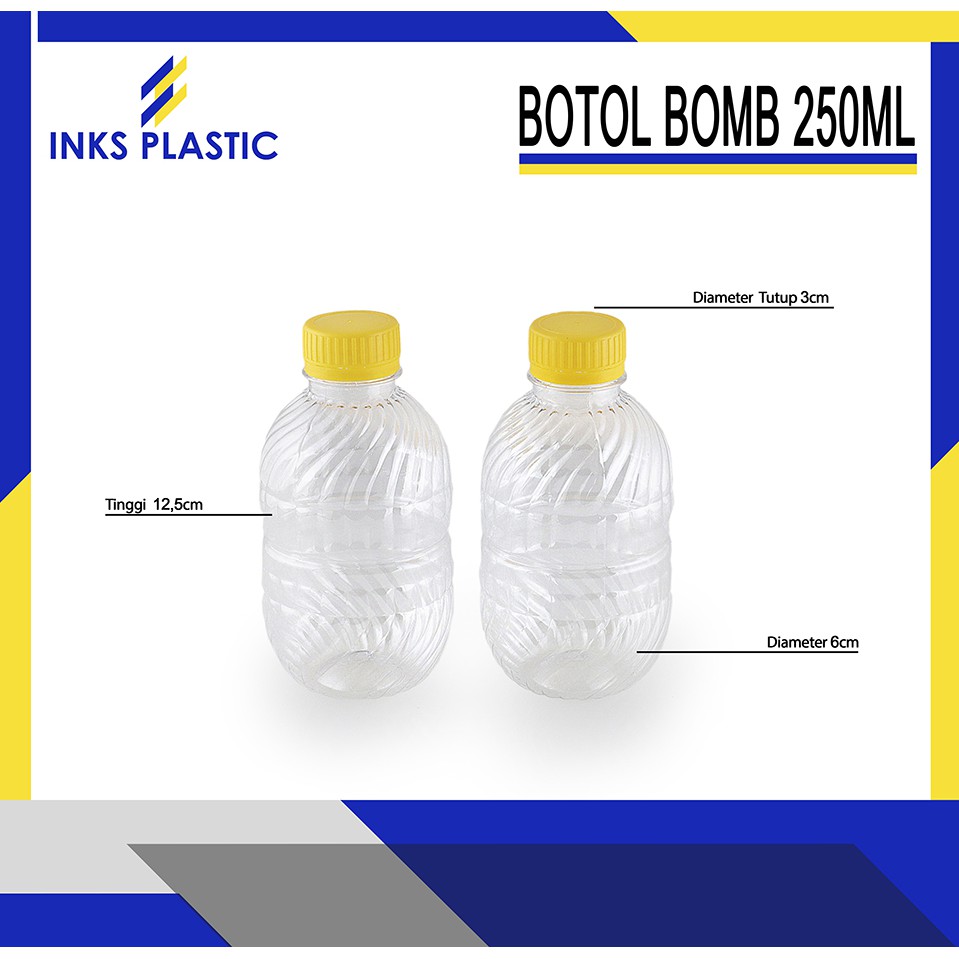 Botol Bomb 250 Ml ( Isi 55 )