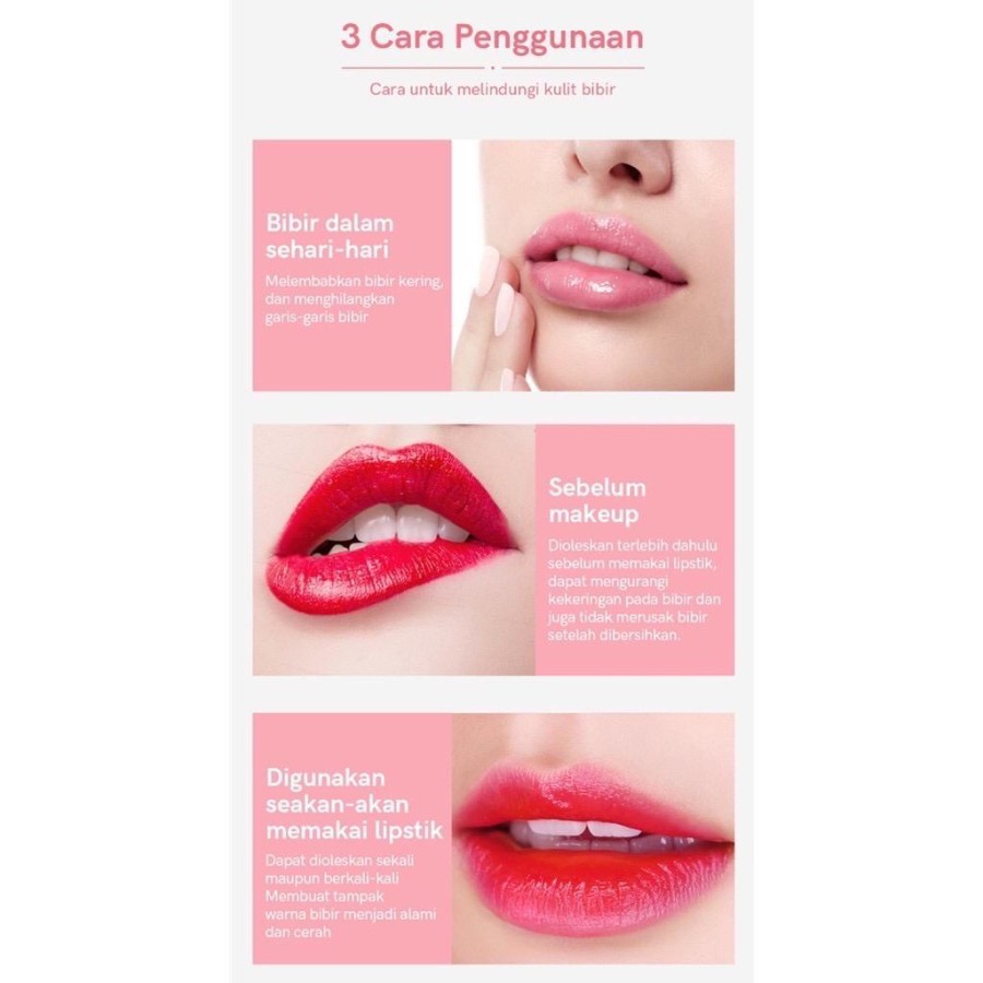 ✨ AKU MURAH ✨[BARANG SALE L.2] Premiere Beaute Crystal Cherry Lip Balm Swarovski / Lipstick