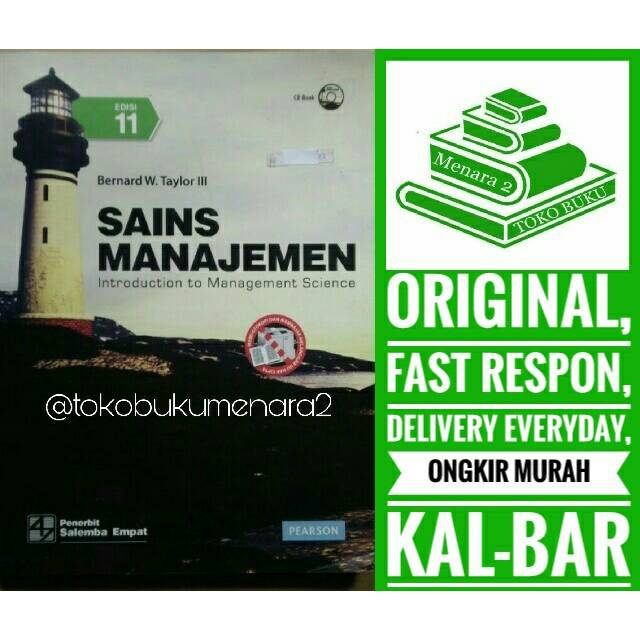 SAINS MANAJEMEN INTRODUCTION TO MANAGEMENT SCIENCE - BERNARD W. TAYLOR