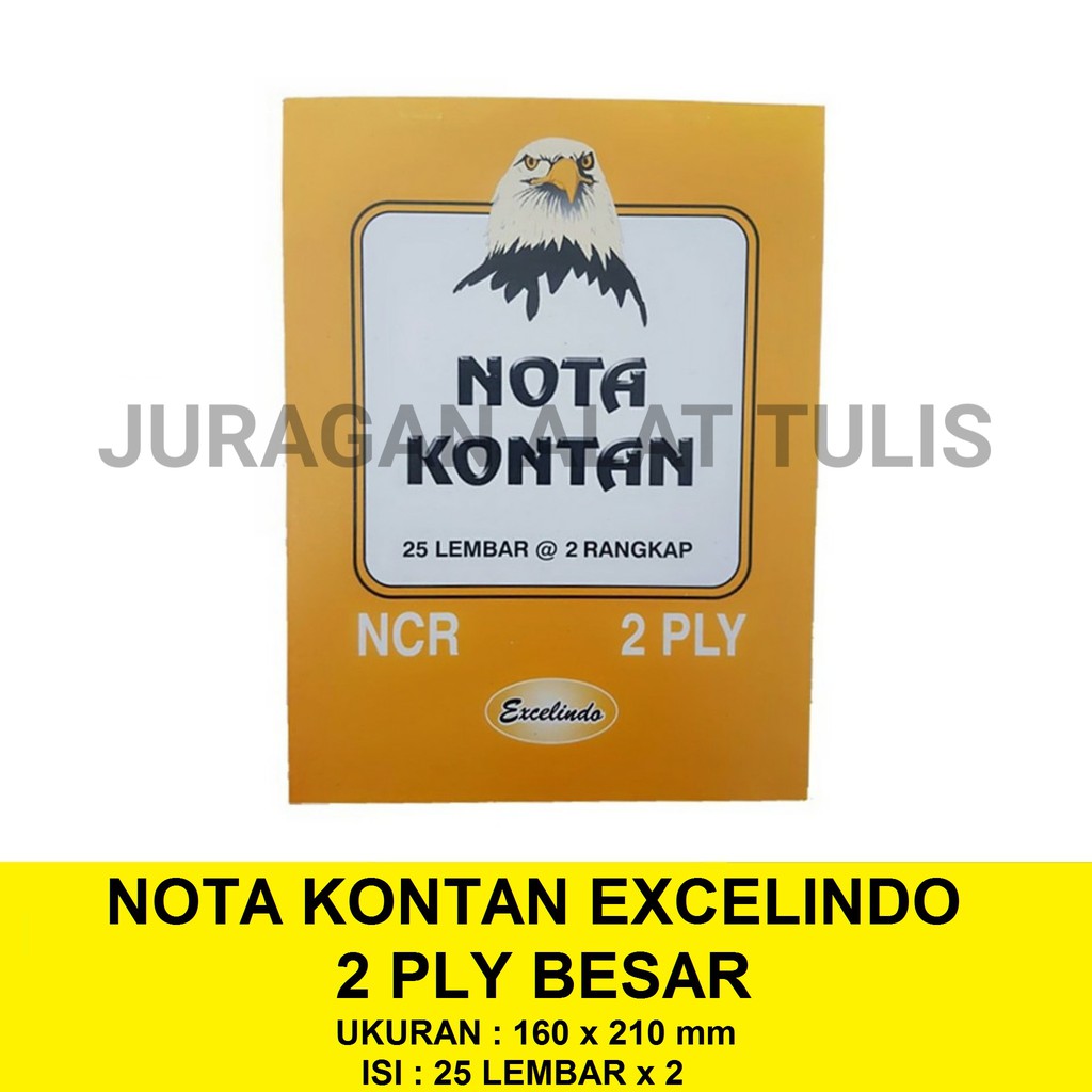 

NOTA KONTAN EXCELINDO RANGKAP 2 BESAR