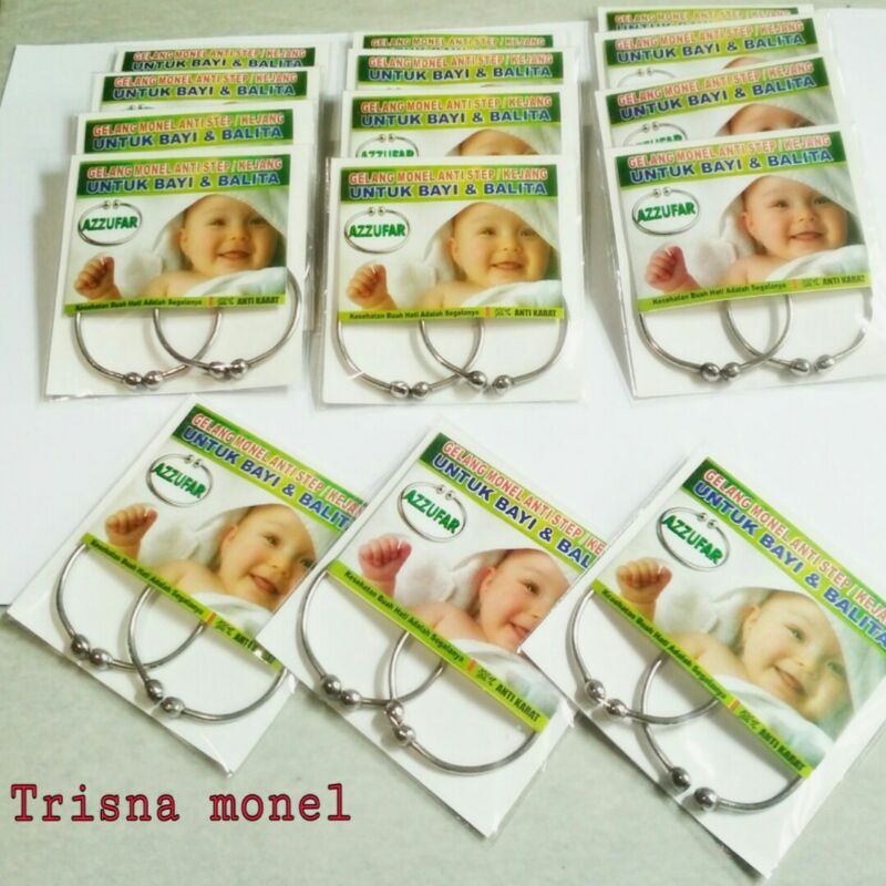 GELANG MONEL ANTI STEP ANAK TERLARIS