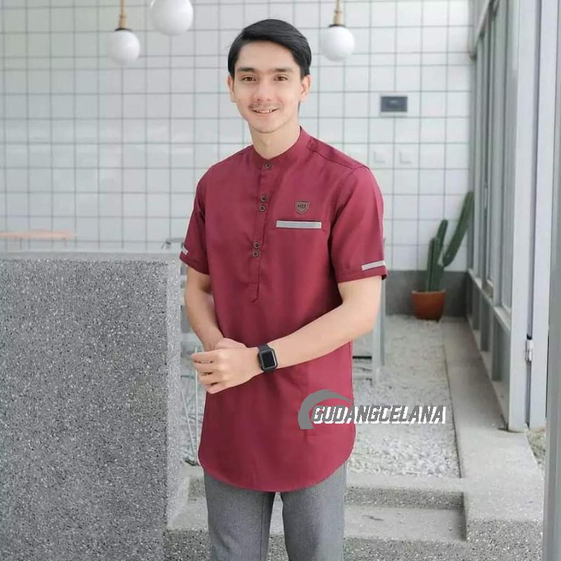 Koko Kurta Tajol M/L/XL Toyobo Tojiro Lengan Pendek Koko Terbaru Premium High Quality