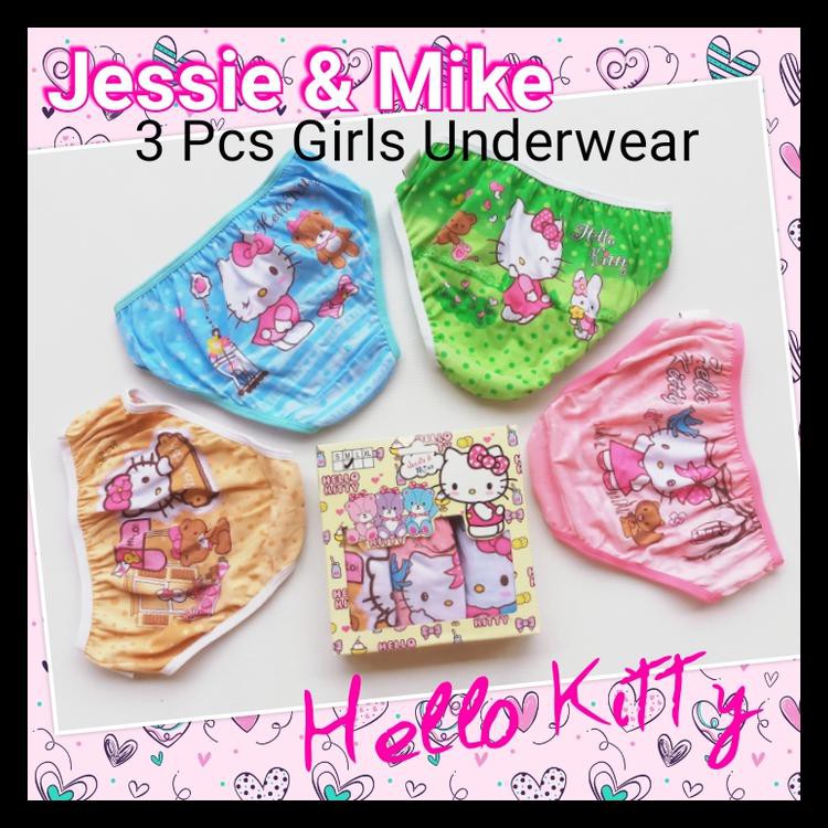 HOT LIST JESSIE & MIKE CELANA DALAM ANAK PEREMPUAN 3IN1 PALING LARIS