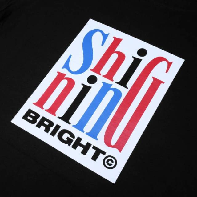 TSHIRT SHINING BRIGHT  NORIN BLACK