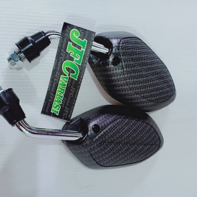 Spion carbon tiang pendek honda yamaha