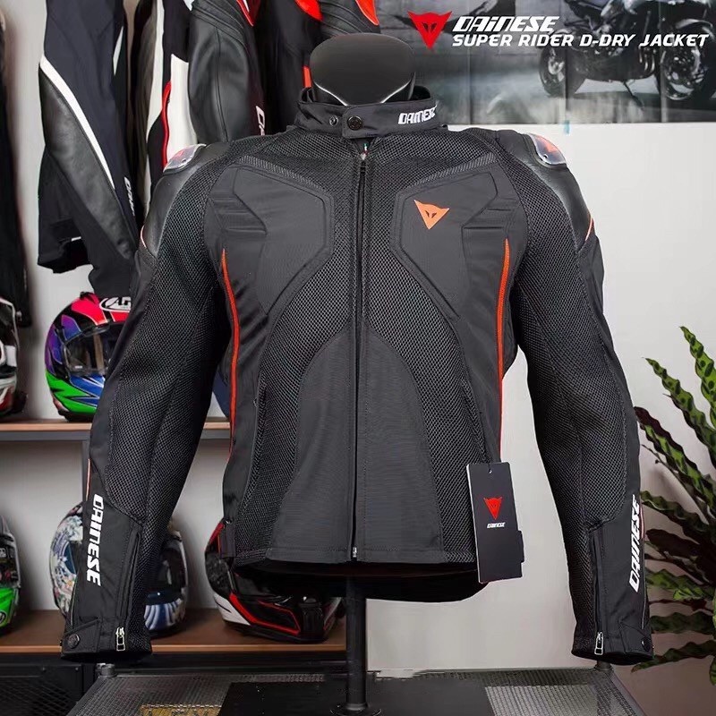 Super Rider D-DRY JACKER Jaket Motor untuk Sepeda Motor Pria Wanita Tahan Air