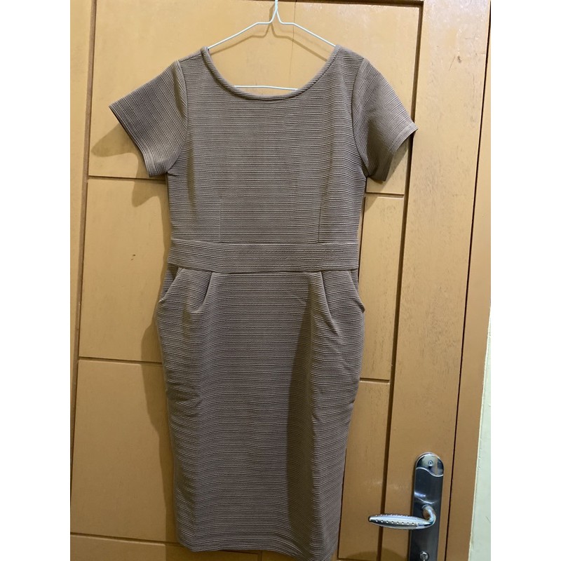 baju preloved salestock sorabel mini dress