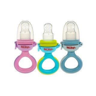 Nuby 12721 Twist &amp; Feeder Silicone Empeng Buah