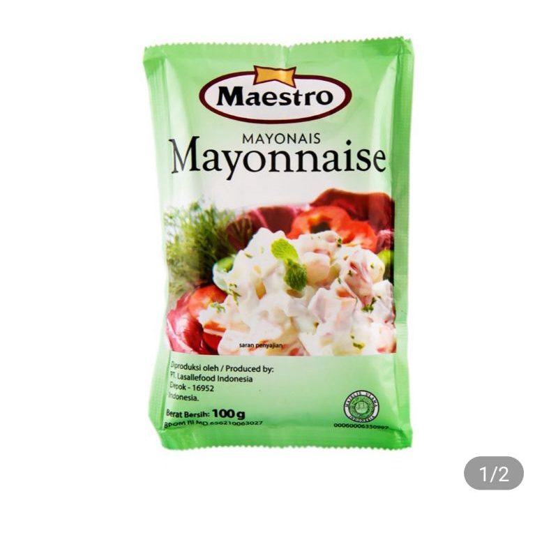 

Maestro Mayonnaise 100 gr