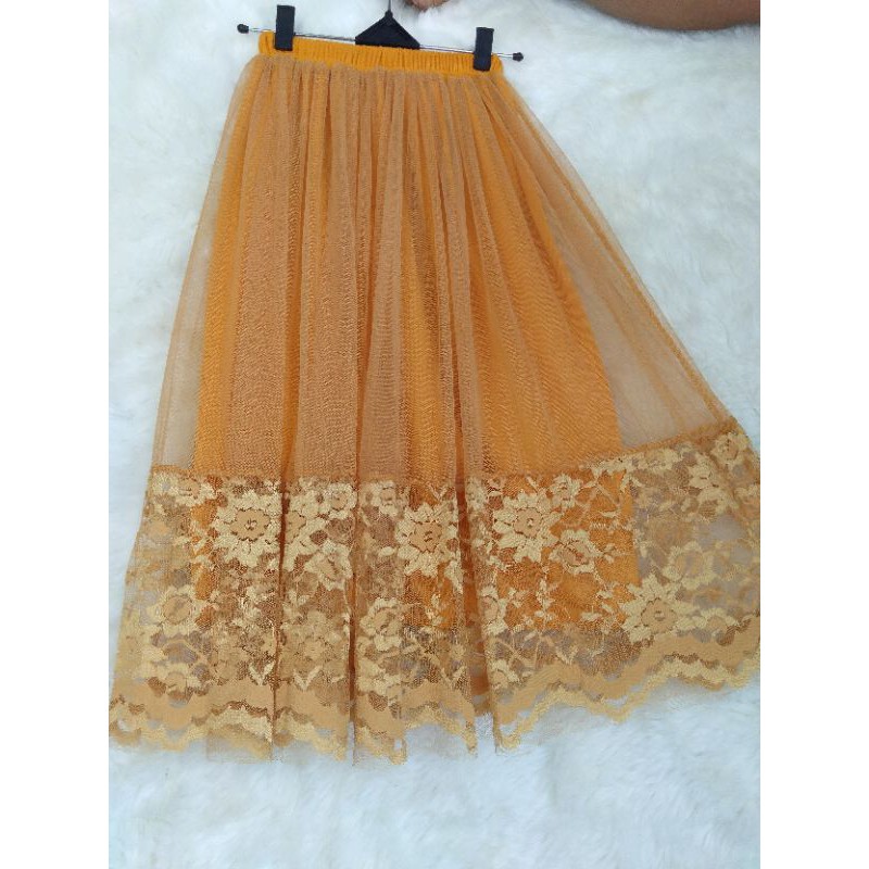 COD Rok tutu renda anak\ Rok tutu brokat 6-8th