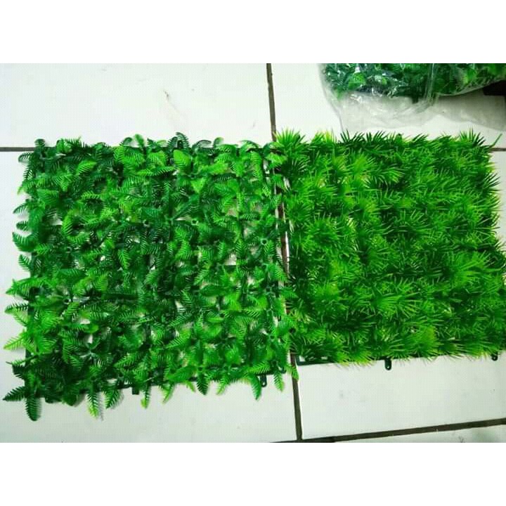 Rumput Plastik - Dekorasi Aquarium