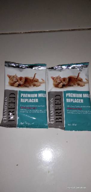 Susu Champion Breed 30gr ( 1 SACHET ) | Susu Premium Anak Kucing | Susu Champion (1 SACHET)