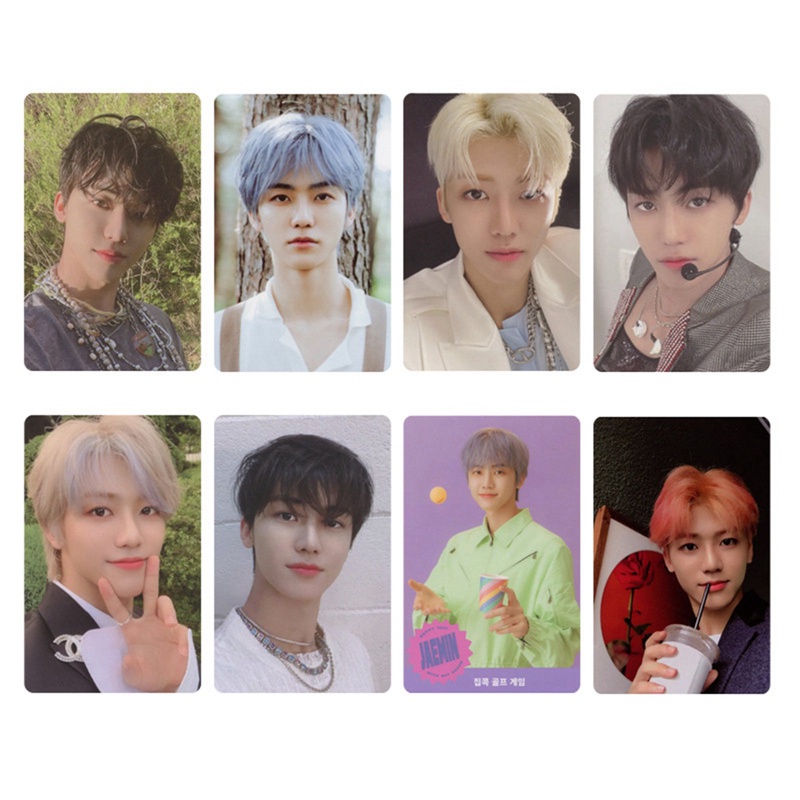 8pcs / Set Kartu Foto Kpop Nct Dream JAEMIN Kecil Untuk Fans