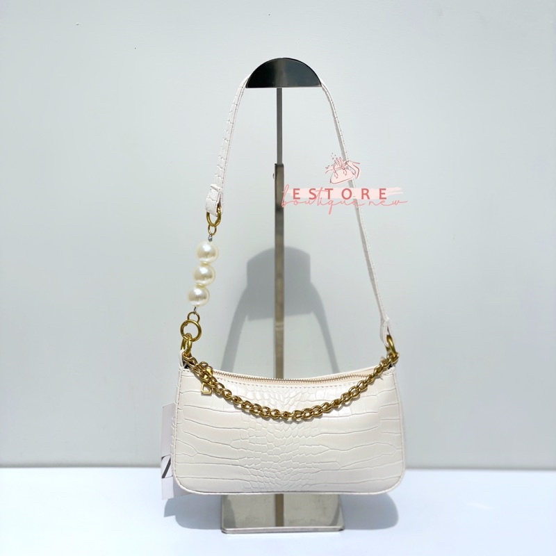 ZR Pearl Croco Shoulderbag