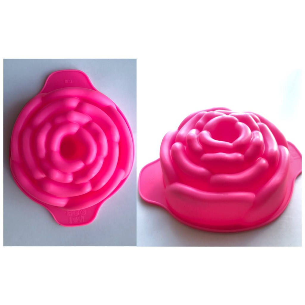 Cetakan Molding Mawar1/2 /Cetakan Molding /Cetakan Pudding /Cetakan Kue/ Cetakan Nasi/Silicone Mould