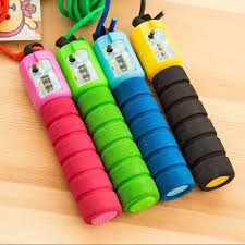 Jump Rope SKIPPING soft handle with counter TALI SKIPPING alat hitung