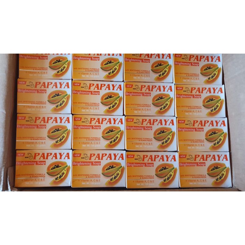 RDL Sabun Pepaya Brightening Soap Original BPOM 135 gr~Sabun Pepaya RDL Original 100%