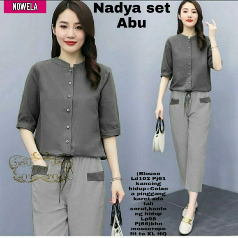 Nadya Set Celana Nowela