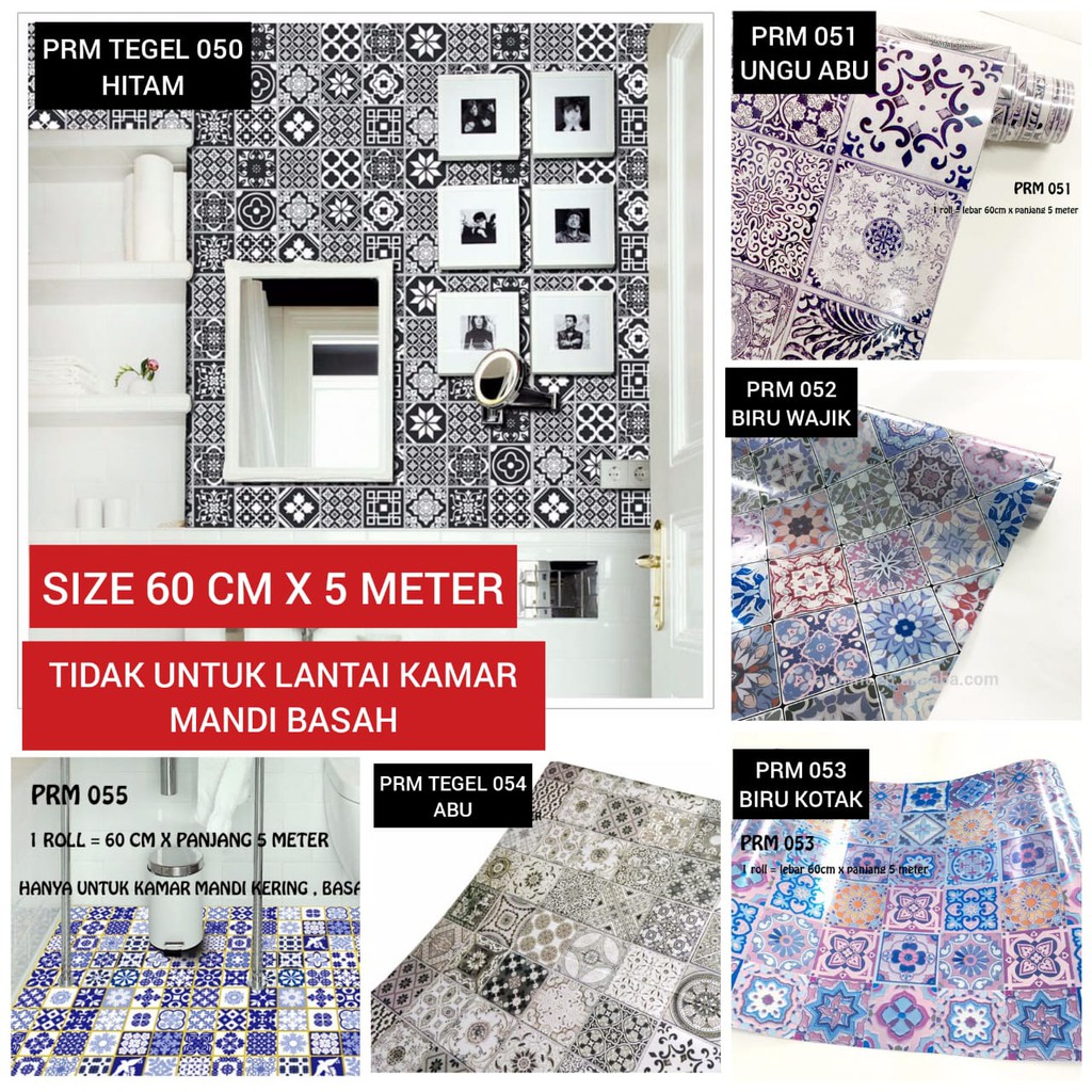  VIP WALLPAPER STICKER  DINDING DAPUR LANTAI  KAMAR  