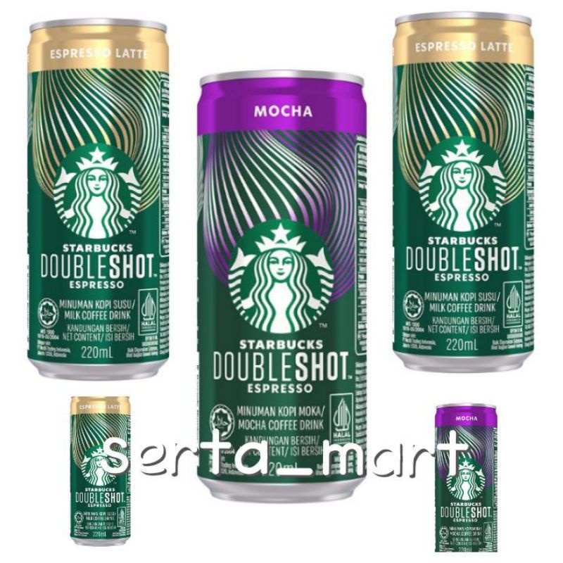 

Starbucks Doubleshot Mocha / Espresso Latte - Kopi Instan Kaleng 220ml
