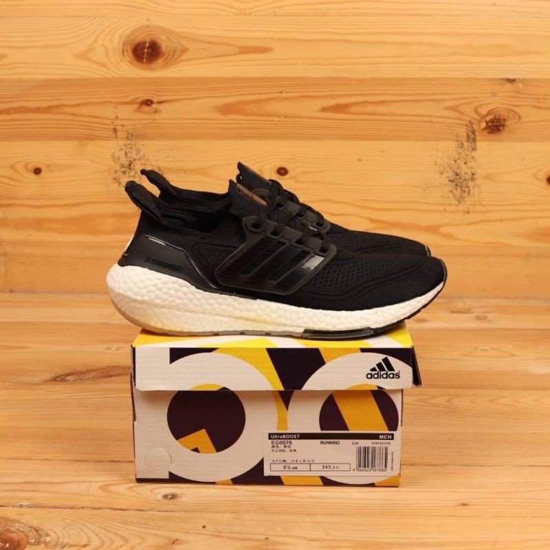 Adidas Ultraboost 21 Core Black white