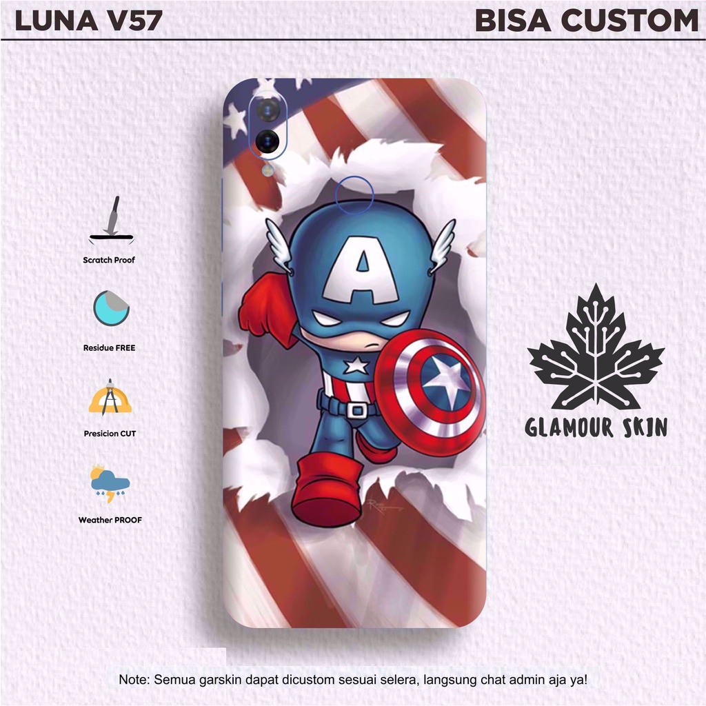 *Dapat2PCS* LUNA V57 Garskin Case/Stiker Protector Free Customs & COD Variasi