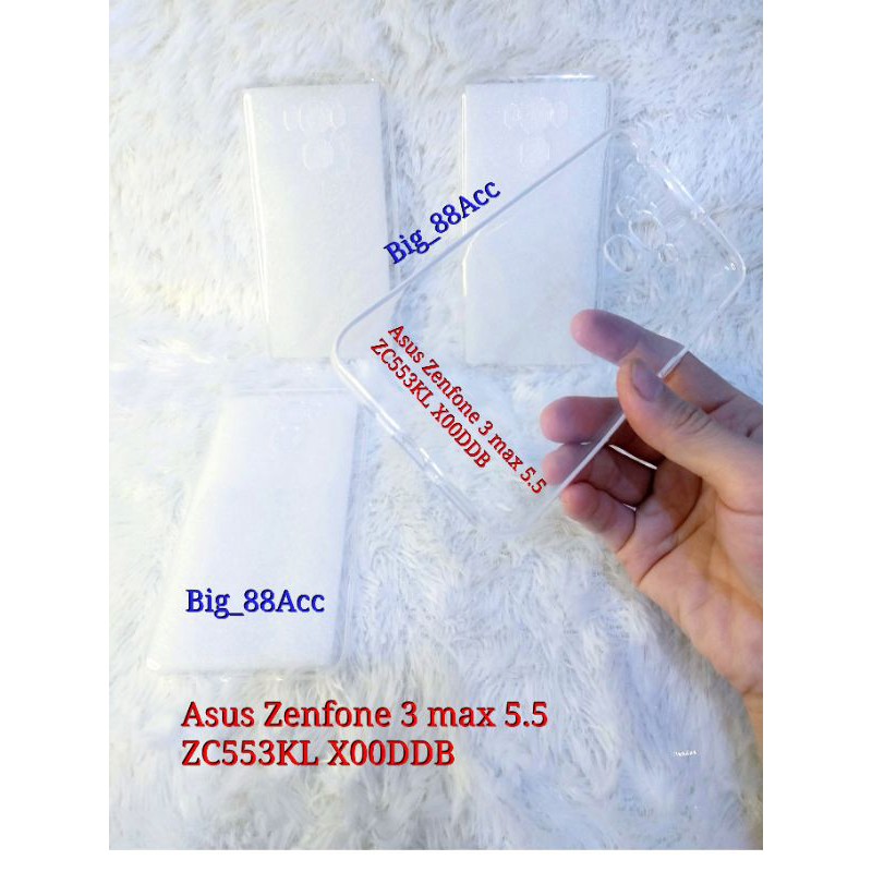 Softcase Silicon Asus Zenfone 3 Max 5.5inchi ZC553KL X00DDB