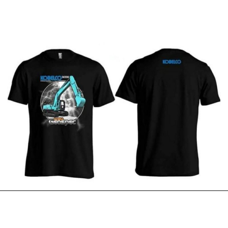 KAOS SABLON KOBELCO EXCAVATOR ALAT BERAT