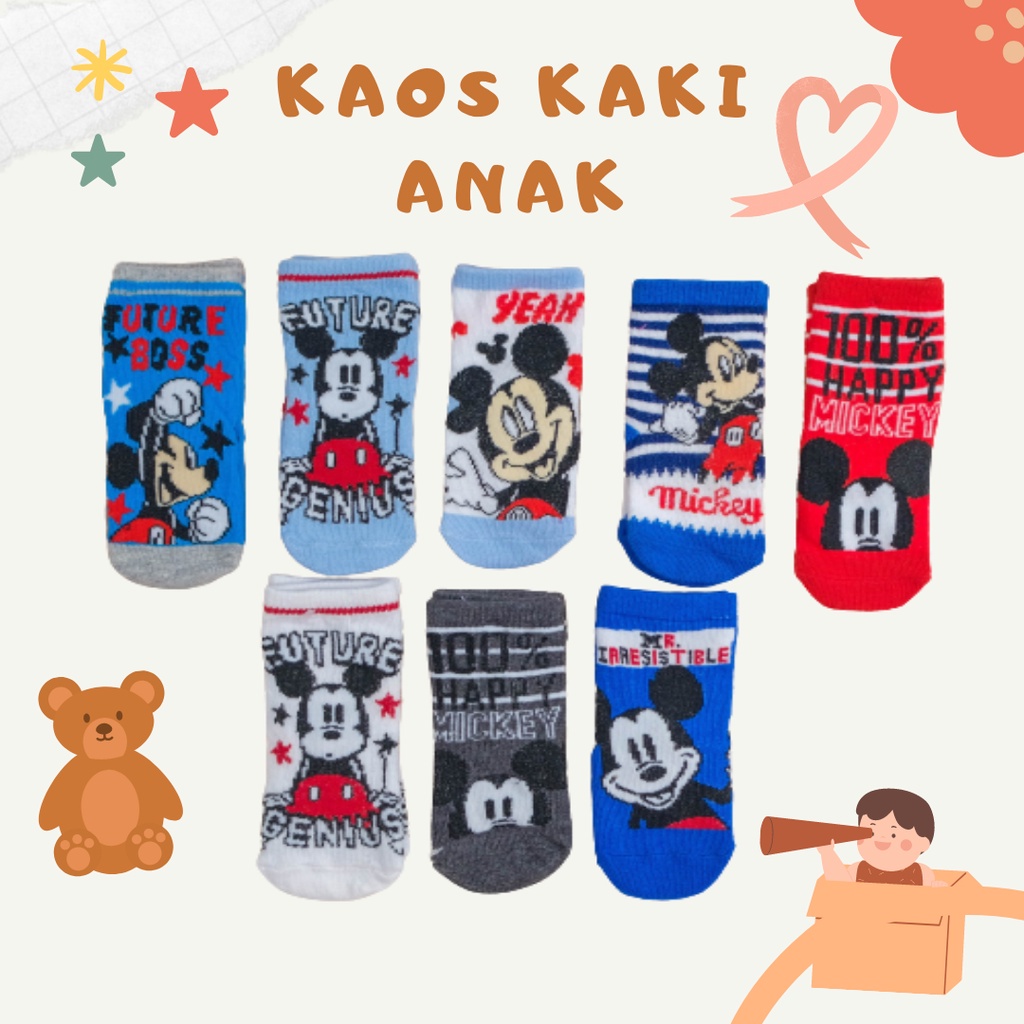 littlekiddoss Kaoskaki Anak Karakter Kaos Kaki Baby IMPORT SC2202