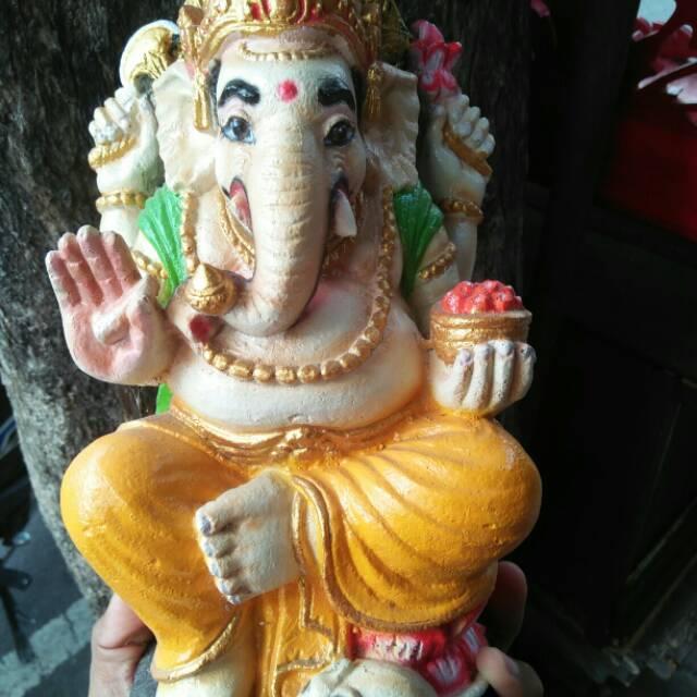Patung Ganesha Bali fiber