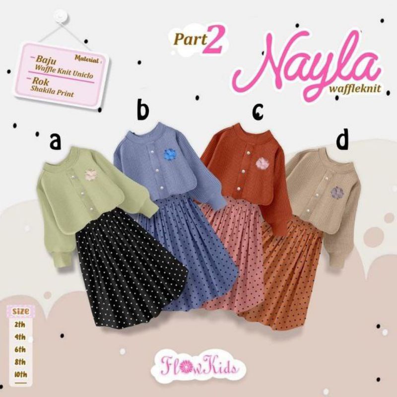 Nayla Waffleknit Flowkids Part 2