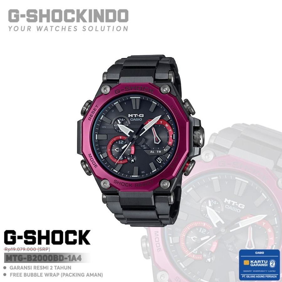 Casio G-Shock MTG-B2000BD-1A4 / MTG-B2000BD-1A4DR Original