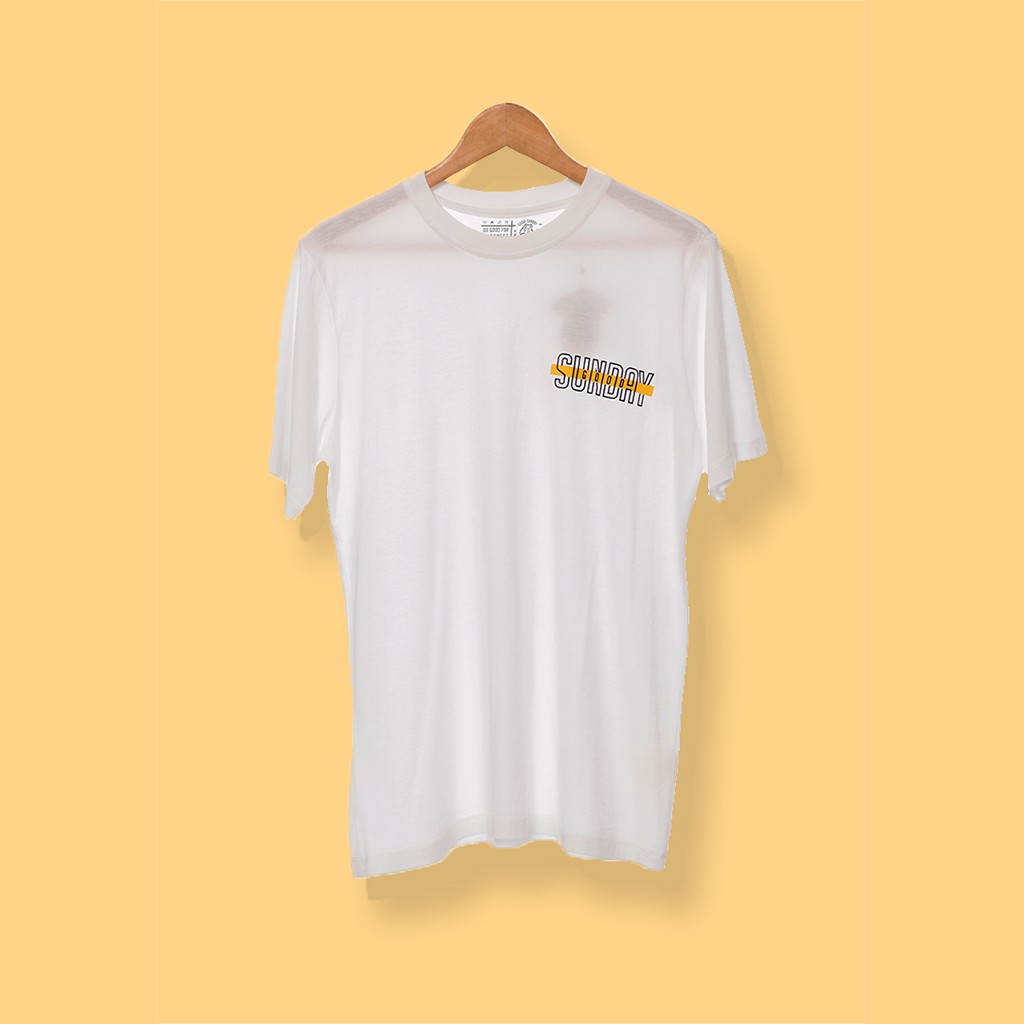 

Good Sunday White Tees Typo 2 Series