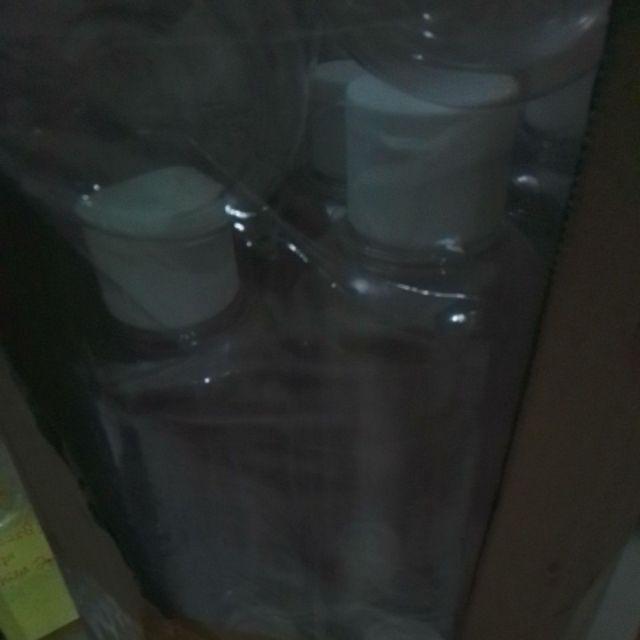 Botol Pet 250 Ml Natural Fliptop Putih