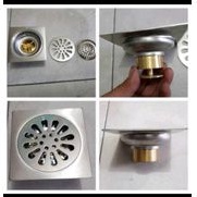 Floor Drain Saringan Air Kamar Mandi Saringan Got Katup Otomatis
