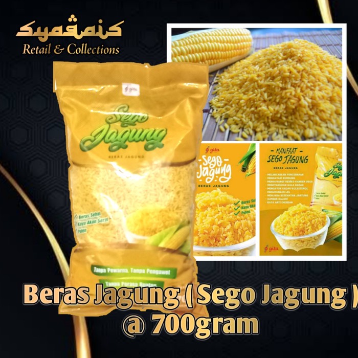 SEGO JAGUNG NASI JAGUNG 700 gram Original Alami Berkualitas