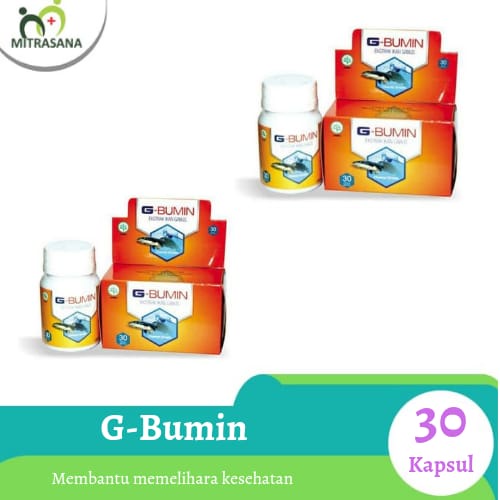 G-Bumin Ekstrak Ikan Gabus 30 Kapsul