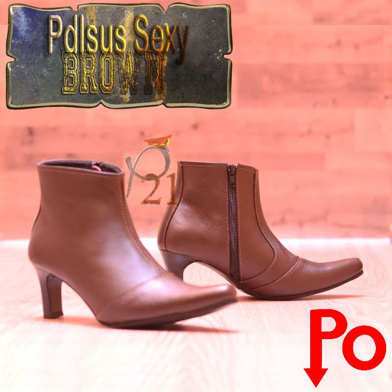 SEPATU PDL SUS COKLAT P21