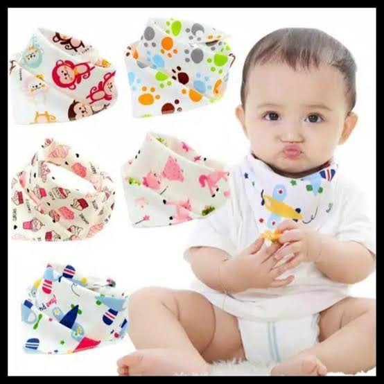 slabber bayi  handuk air liur / slaber bib / celemek bayi fashion /perlengkapan makan bayi