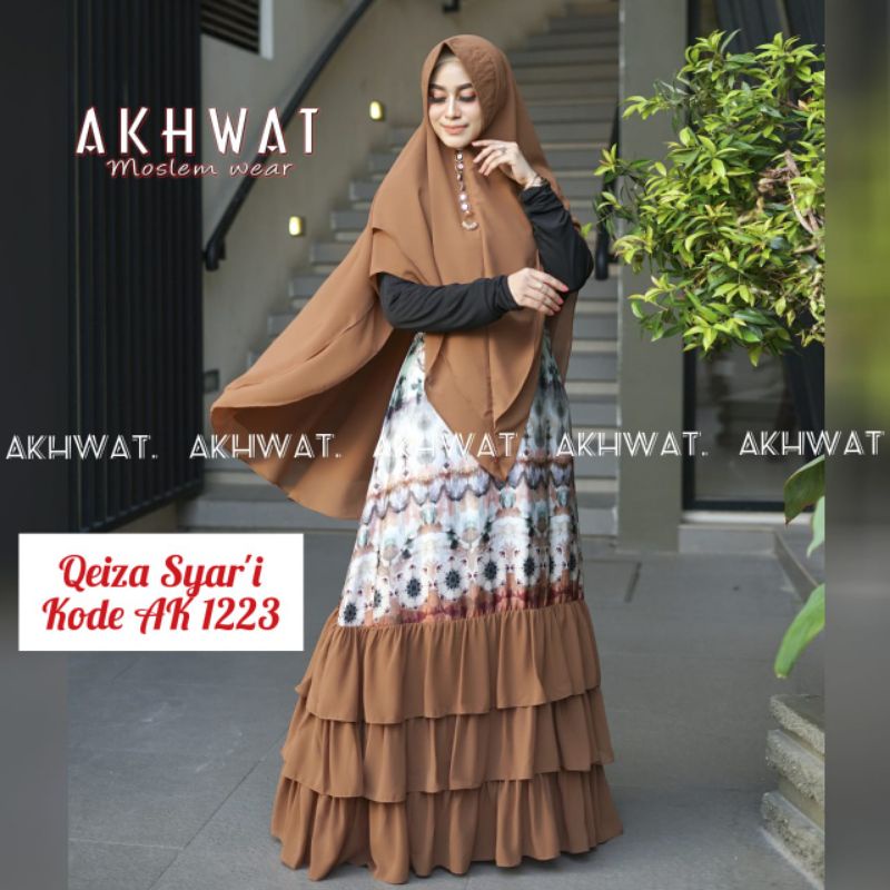 Gamis Akhwat  Qeiza Syari Ak1223