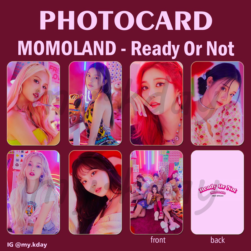 PC-0251, Unofficial Photocard Momoland Ready or Not 2 sisi