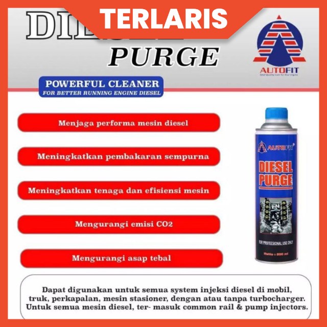 DIESEL PURGE PEMBERSIH NOZEL AUTOFIT 500 ml