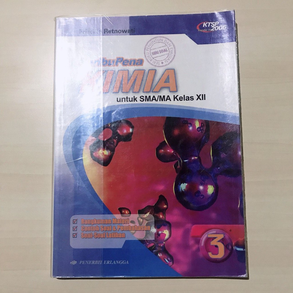 PRELOVED SERIBUPENA KIMIA UNTUK SMA/MA KELAS XII