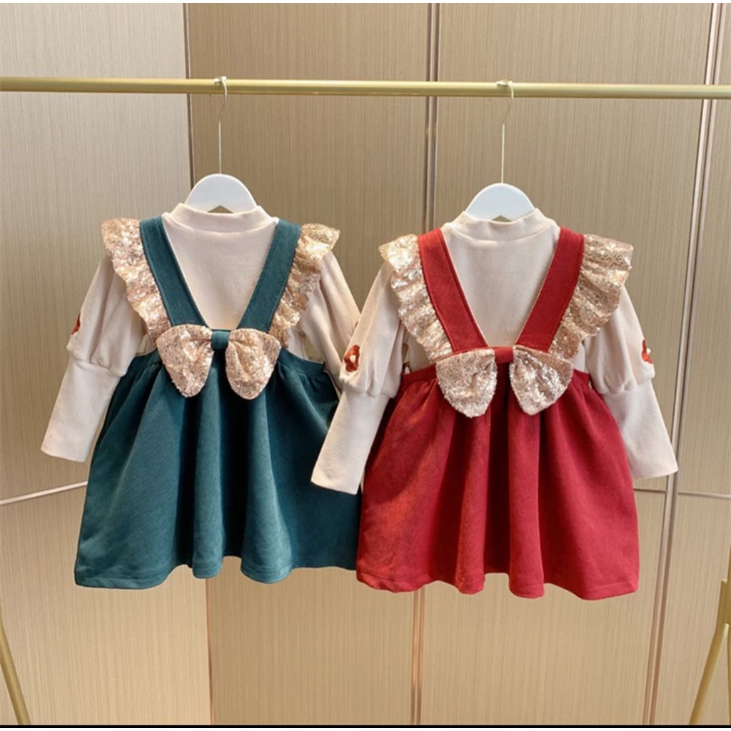 DRESS ASLI IMPORT DIANA JEJU LUCKY CAT baju pakaian mewah kondangan anak bayi perempuan cewek terlaris murah-7