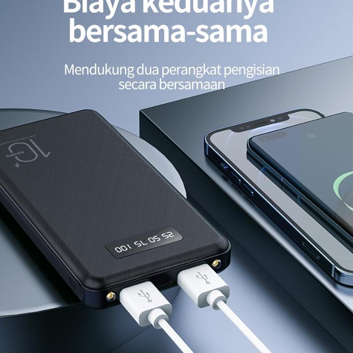codeRr8R2--Power Bank Fast Charging Powerbank 20000 mah 10000 mAh 30000 mah Dual USB Flashlight LED 