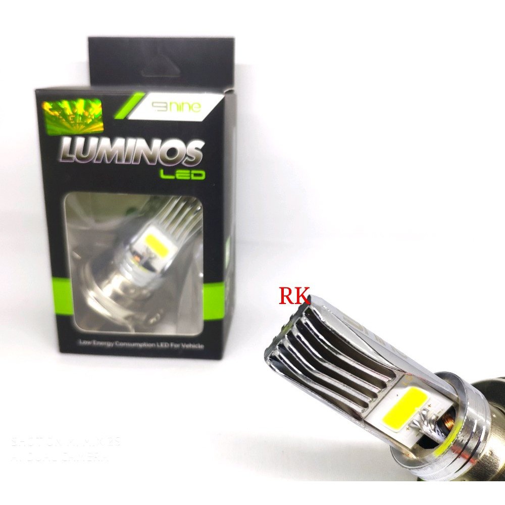 LAMPU LED H4 LUMINOS LED HS1 LUMINOS PUTIH BALON LED H4 HIGH LOW WHITE