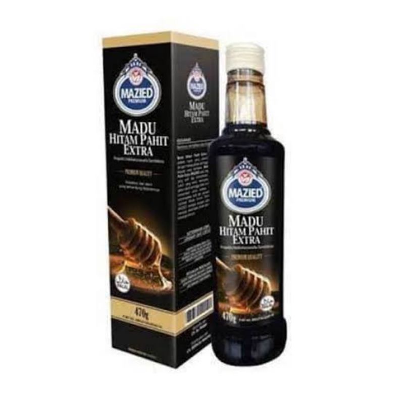 

Madu Hitam Pahit Extra Mazied 470 gr